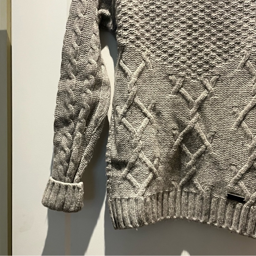 NWOT Barbour 💯 Wool Ursula Cable Knit Sweater - Picture 6 of 14